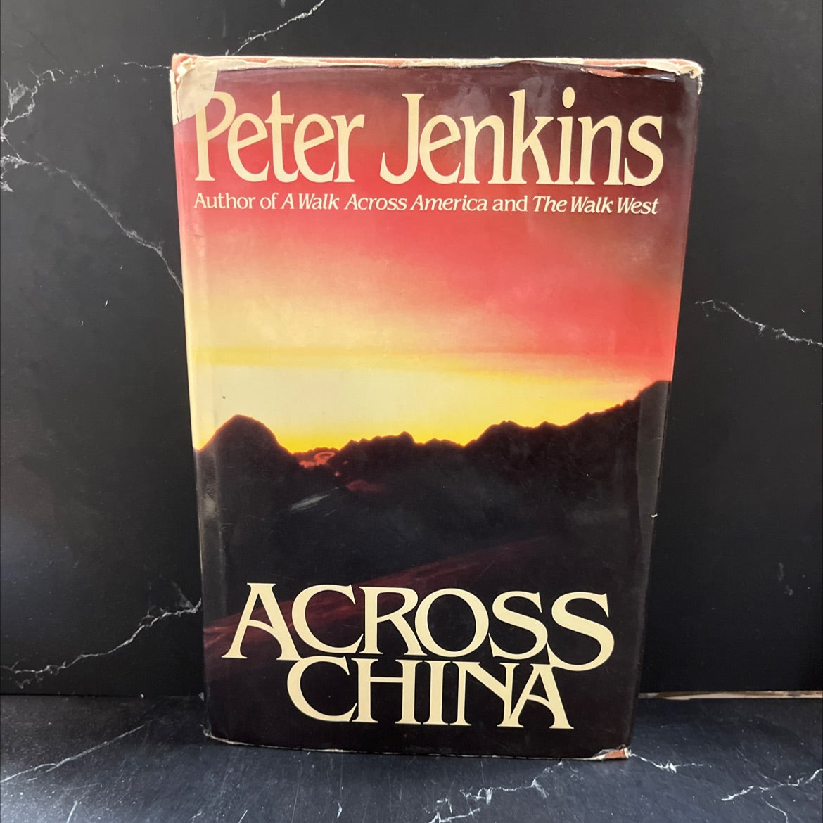 across china book, by Peter Jenkins, 1986 Hardcover image 1