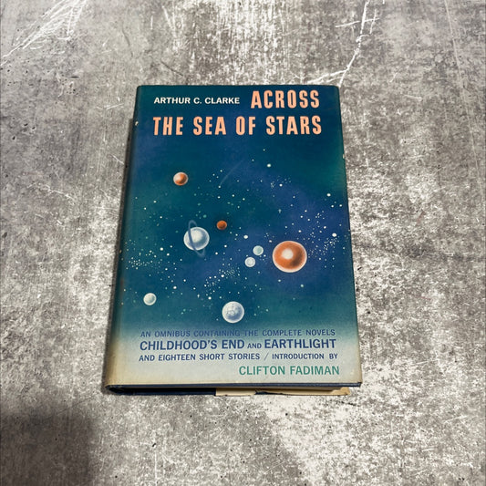 across the sea of stars book, by arthur c. clarke, 1959 Hardcover image 1