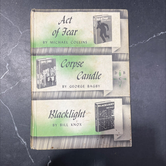 act of fear book, by michael collins, 1970 Hardcover image 1