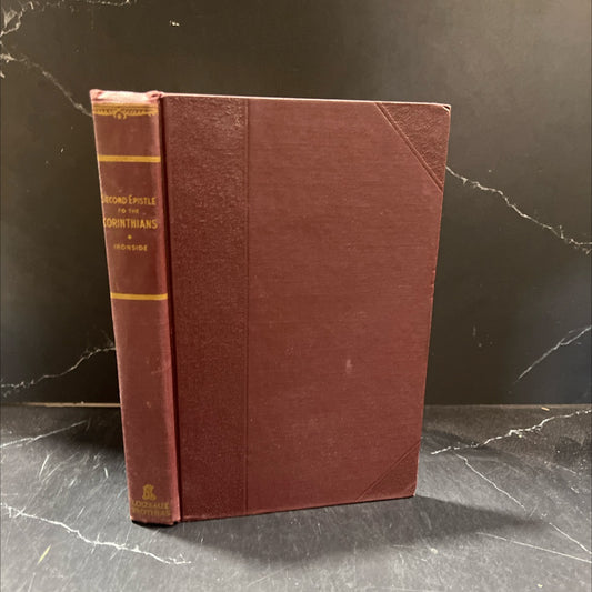 addresses on the second epistle to the corinthians book, by h. a. ironside, 1981 Hardcover image 1