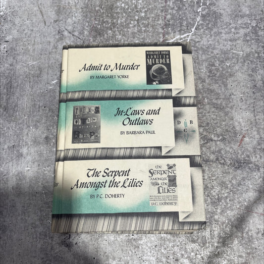 admit to murder book, by Margaret Yorke, 1990 Hardcover image 1