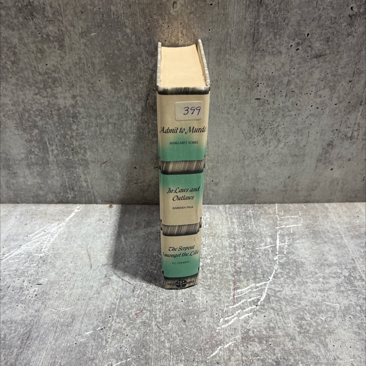 admit to murder book, by Margaret Yorke, 1990 Hardcover image 4
