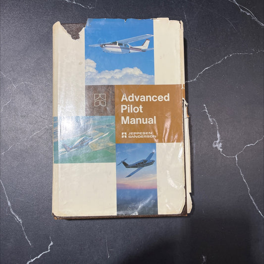 advanced pilot manual book, by jeppesen sanderson, 1981 Hardcover image 1