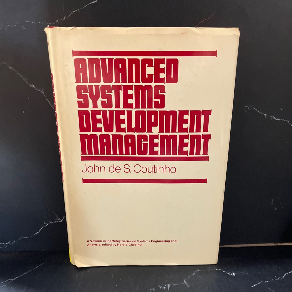 advanced systems development management book, by John de S. Coutinho, 1977 Hardcover image 1