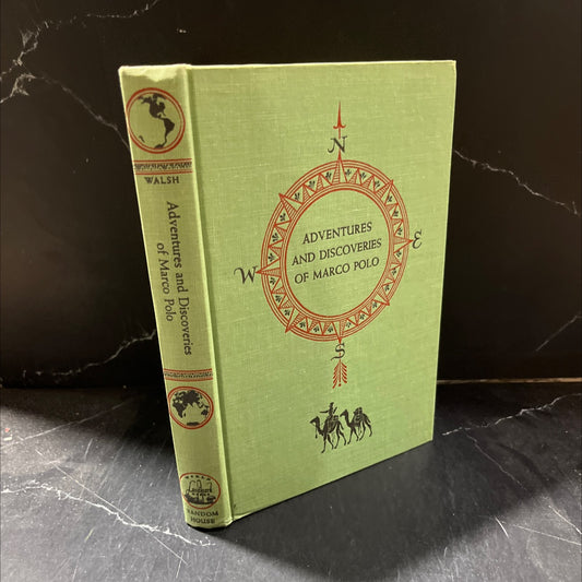 adventures and discoveries of marco polo world landmark book, by richard j. walsh, 1953 Hardcover image 1