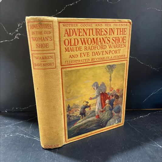 adventures in the old woman's shoe book, by maude radford warren and eve davenport, 1923 Hardcover image 1