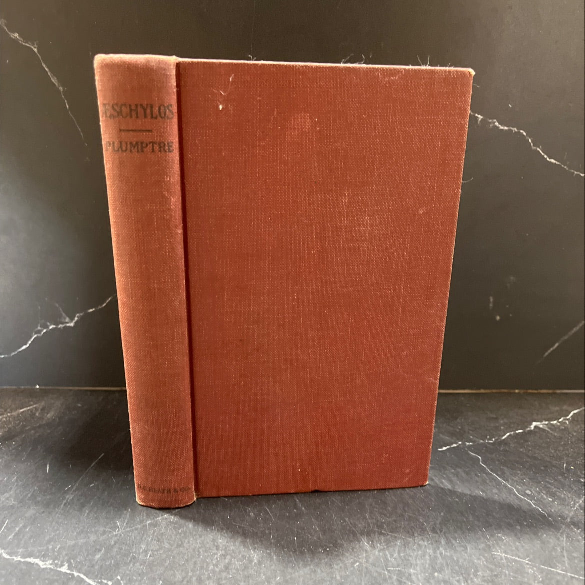 aeschylus tragedies and fragments book, by e. h. plumptre, 1970 Hardcover image 1