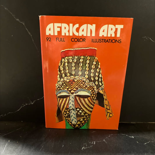african art and oceanic art book, by Francesco Abbate, 1972 Hardcover image 1