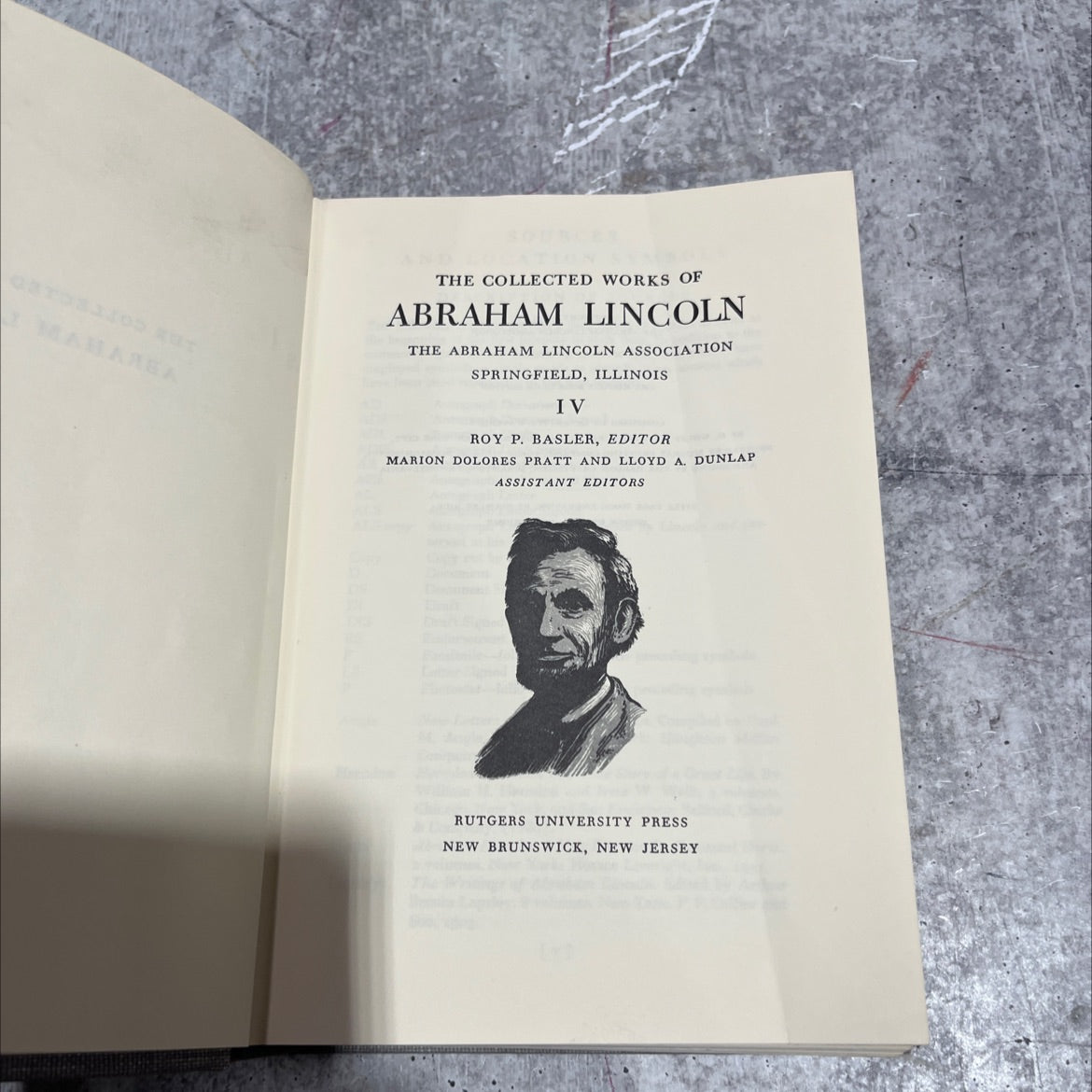 aharea the collected works of abraham lincoln book, by abraham lincoln, 1953 Hardcover image 2