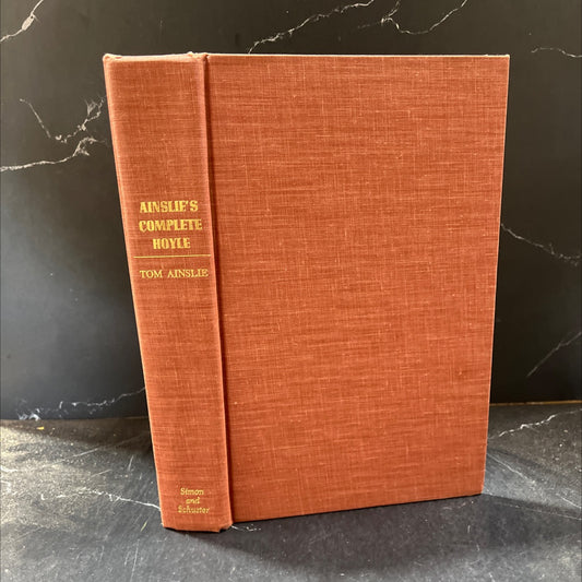 ainslie's complete hoyle book, by Tom Ainslie, 1975 Hardcover image 1