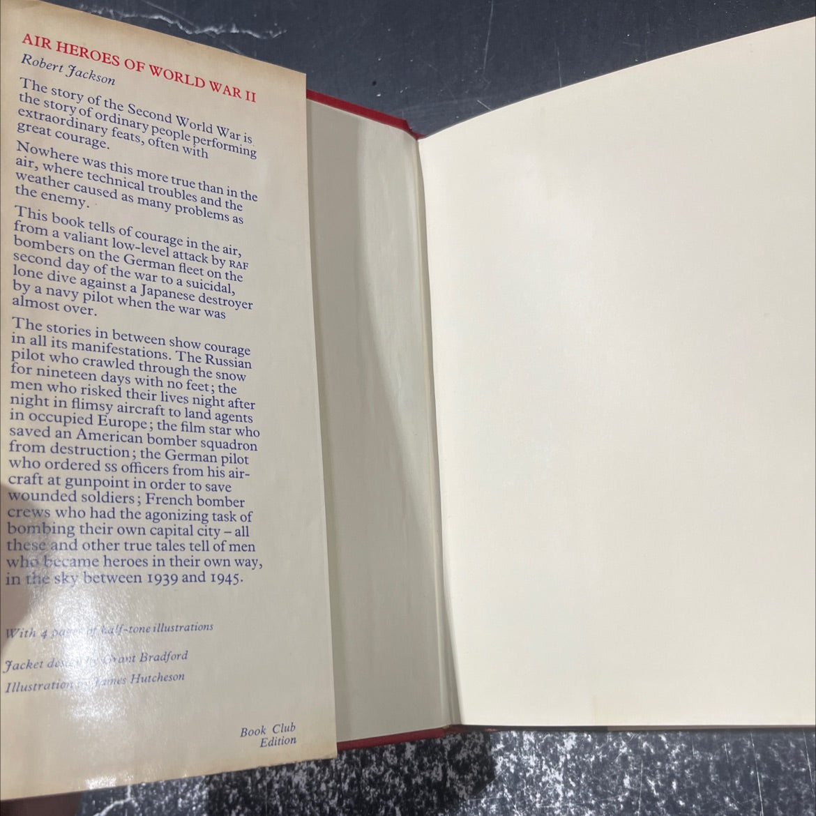 air heroes of world war ii sixteen stories of heroism in the air book, by Robert Jackson, 1978 Hardcover image 4