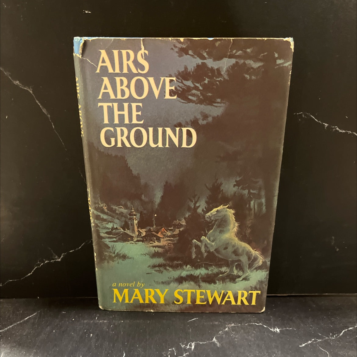 airs above the ground book, by mary stewart, 1965 Hardcover image 1