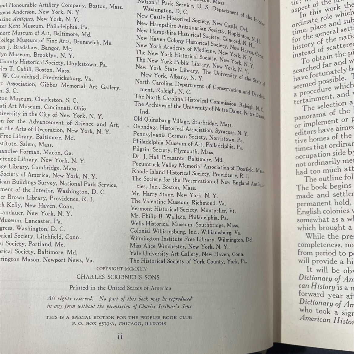 album of american history colonial period book, by james truslow adams, 1944 Hardcover image 3