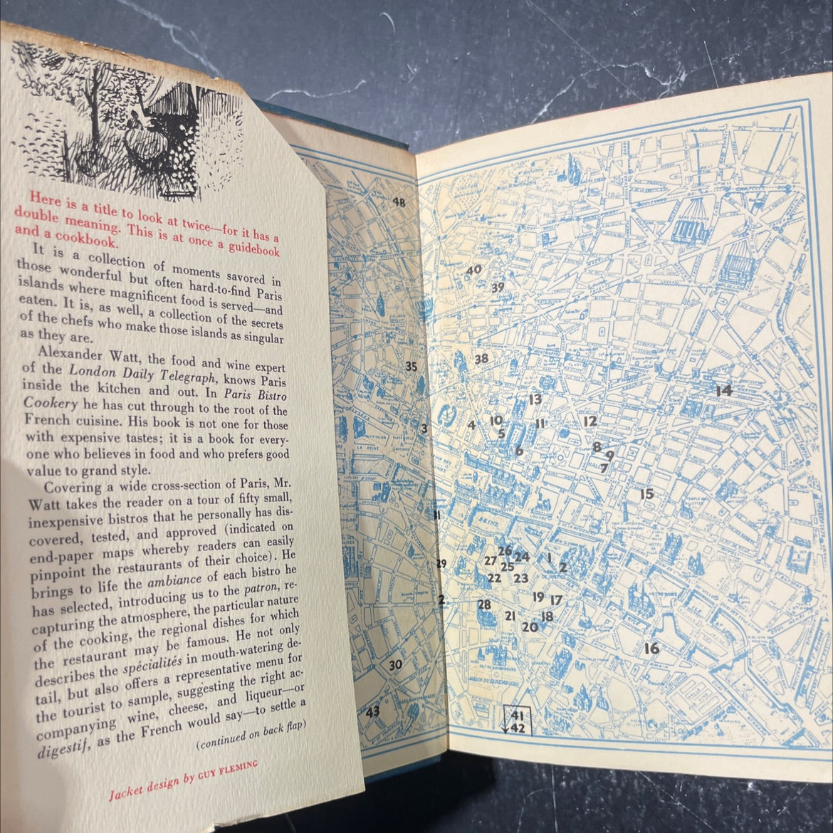 alexander watt paris bistro cookery book, by Alexander Watt, 1958 Hardcover image 4