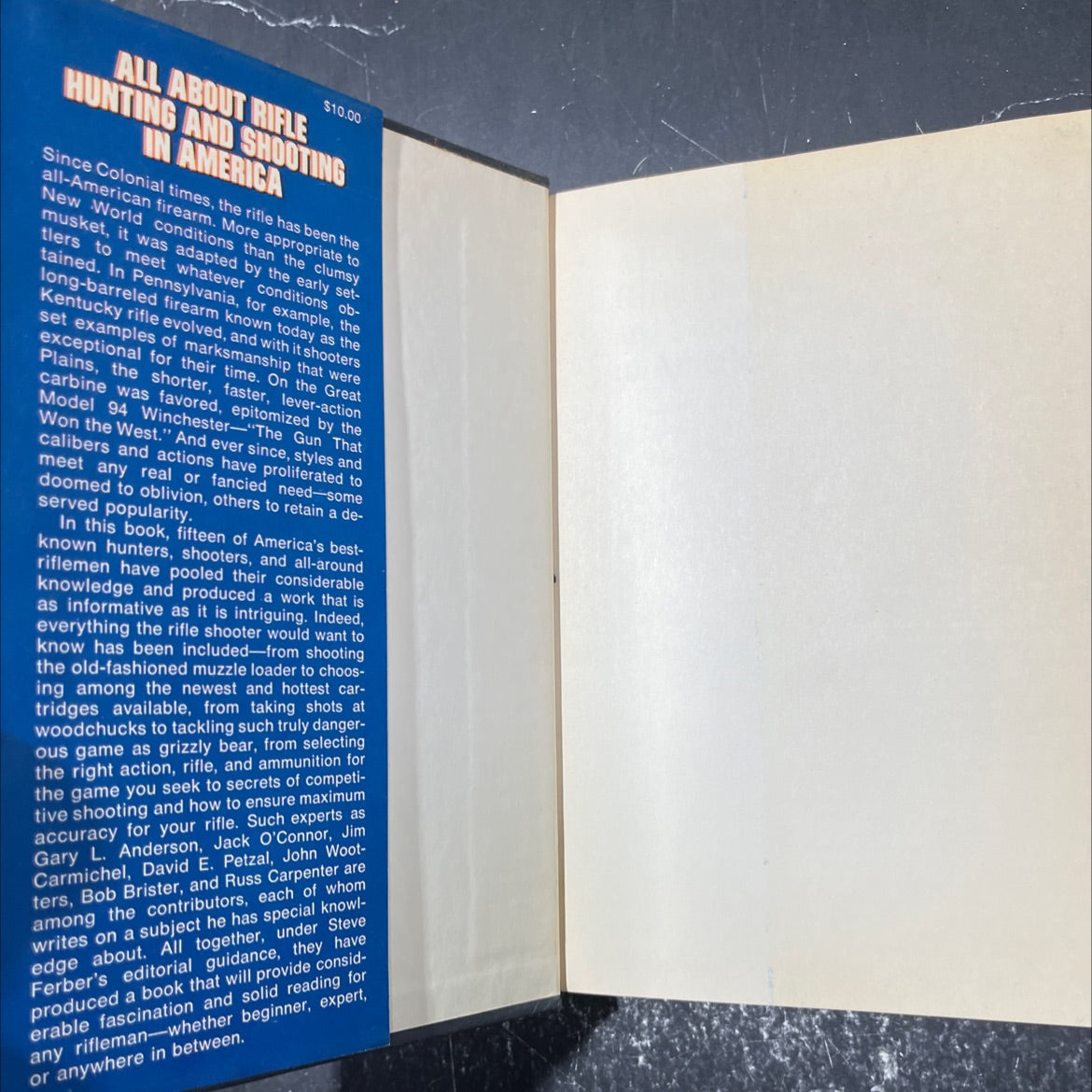 all about rifle hunting and shooting in america book, by steve ferber, 1977 Hardcover image 4