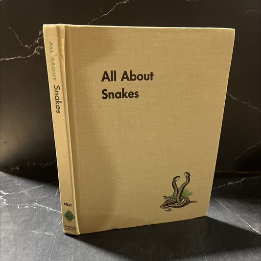 all about snakes book, by Bessie M. Hecht, 1956 Hardcover image 1