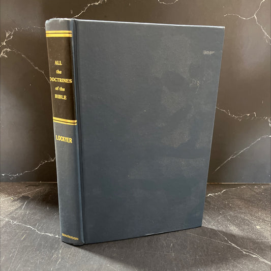 all the doctrines of the bible a study and analysis of major bible doctrines book, by dr. herbert lockyer, 1964 image 1