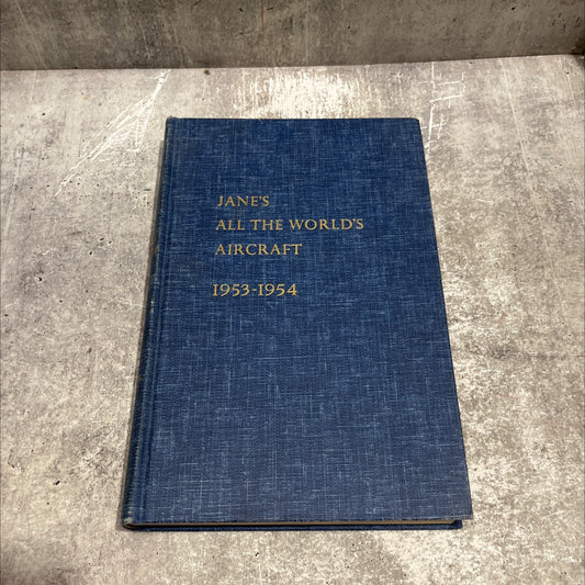 all the jane's world's aircraft book, by unknown, 1954 Hardcover image 1
