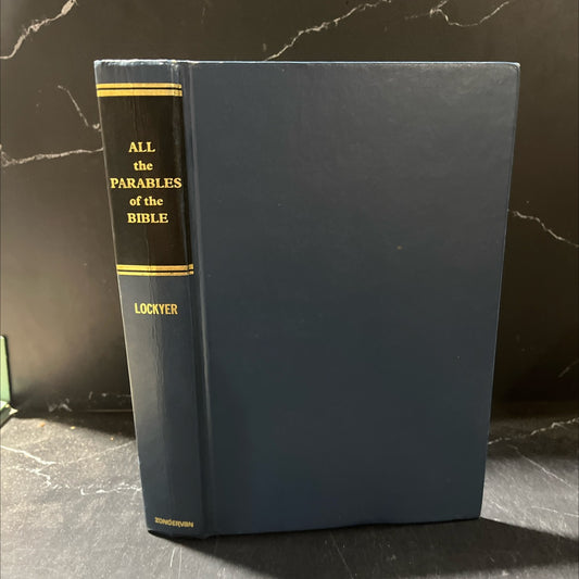 all the parables of the bible book, by dr. herbert lockyer, 1963 Hardcover image 1