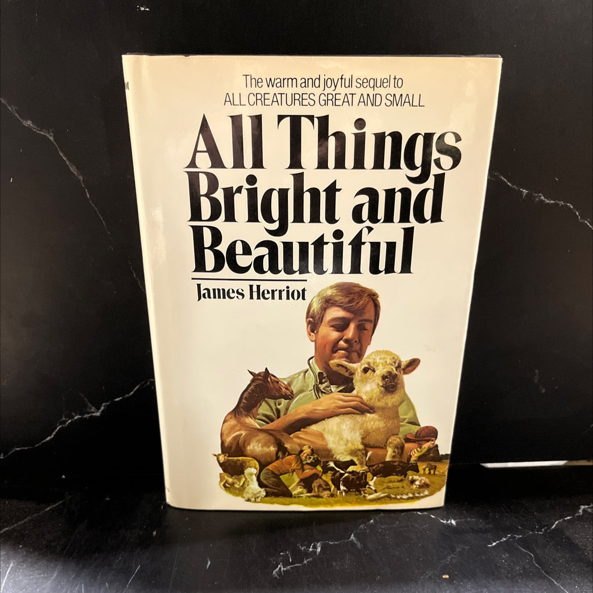 all things bright and beautiful book, by james herriot, 1974 Hardcover image 1
