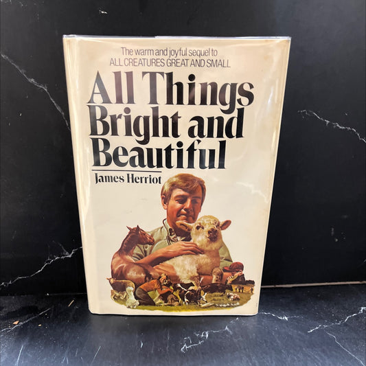 all things bright and beautiful book, by James Herriot, 1974 Hardcover image 1