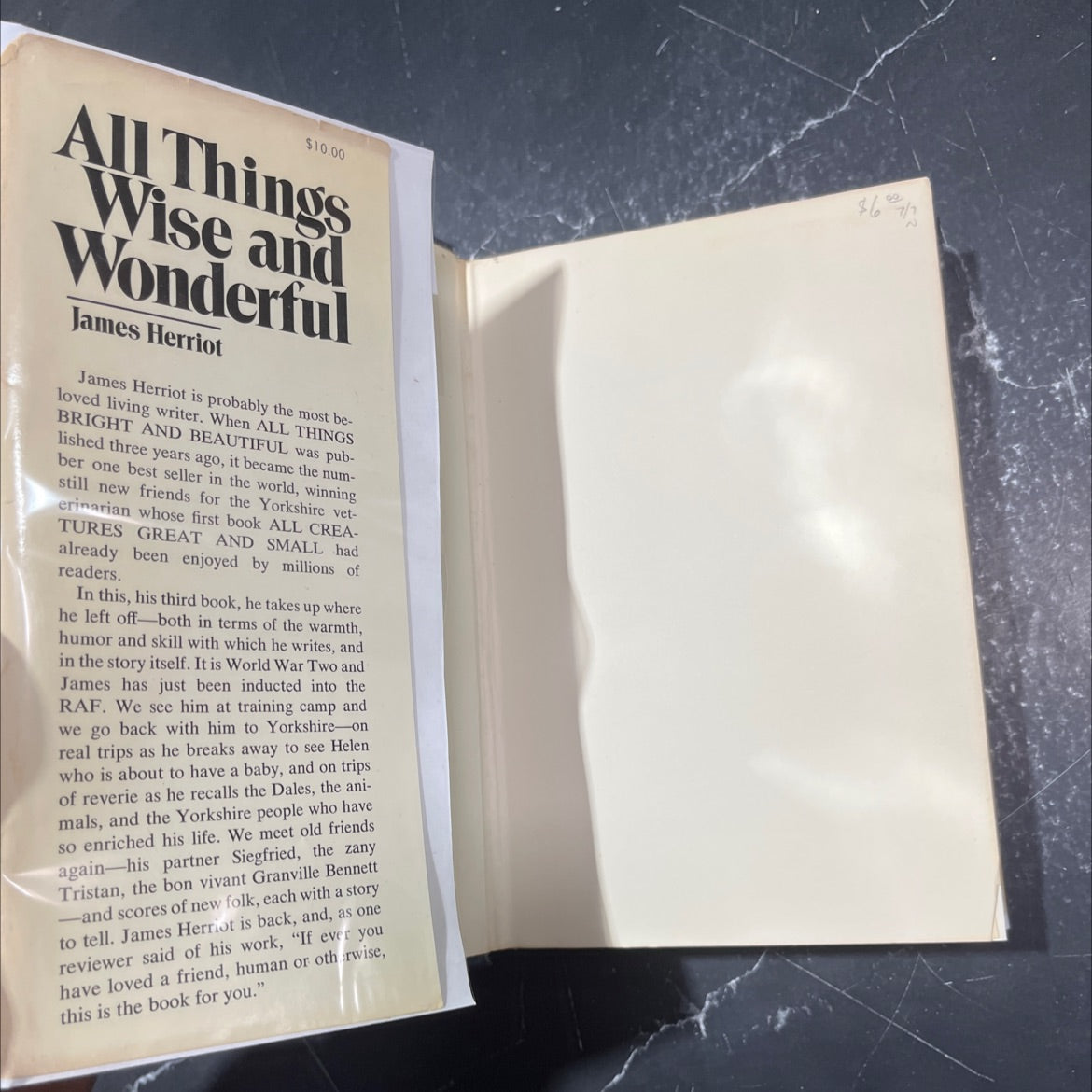 all things wise and wonderful book, by james herriot, 1977 Hardcover image 4