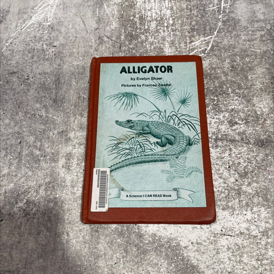 alligator book, by Evelyn Shaw, 1972 Hardcover image 1