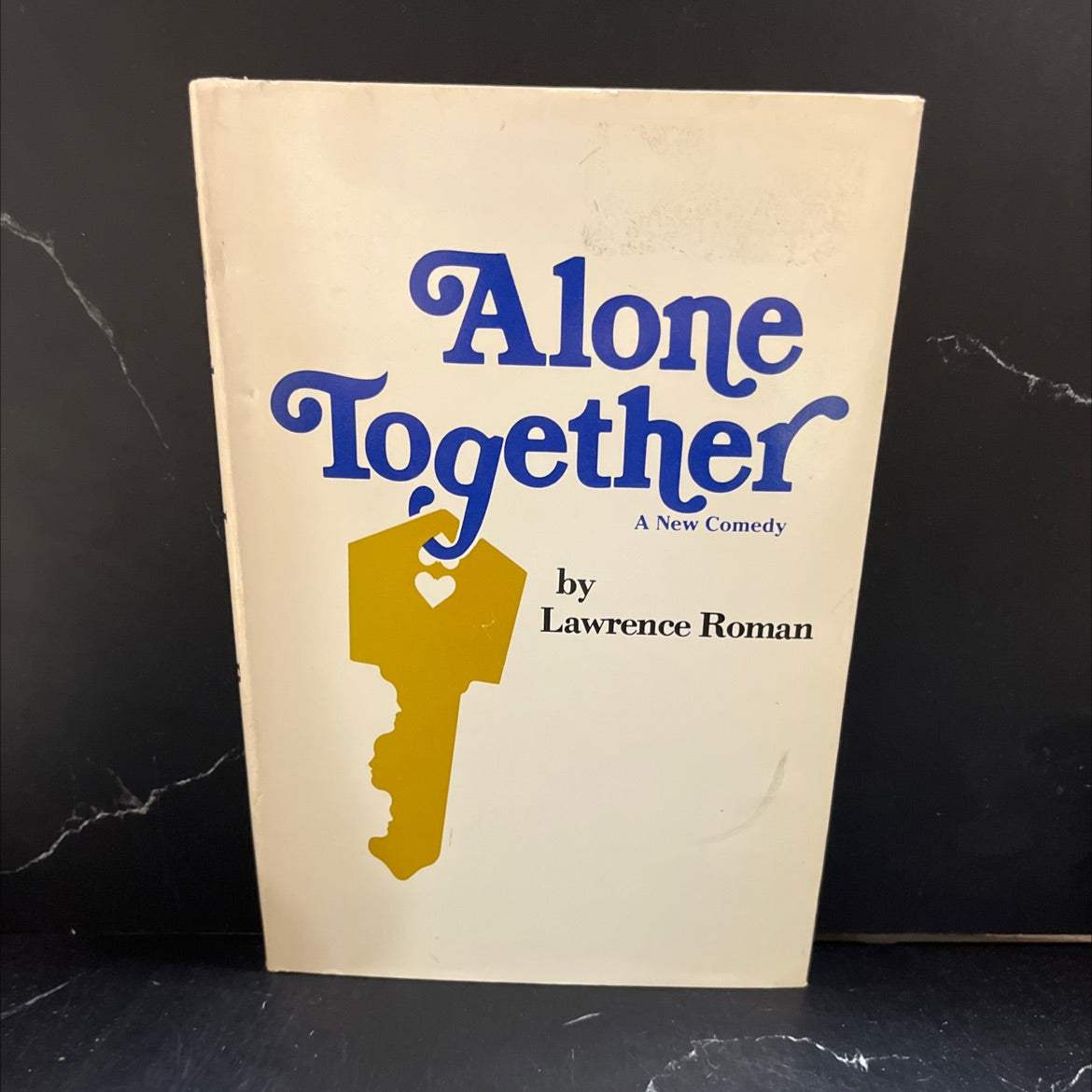 alone together book, by Lawrence Roman, 1984 Hardcover image 1
