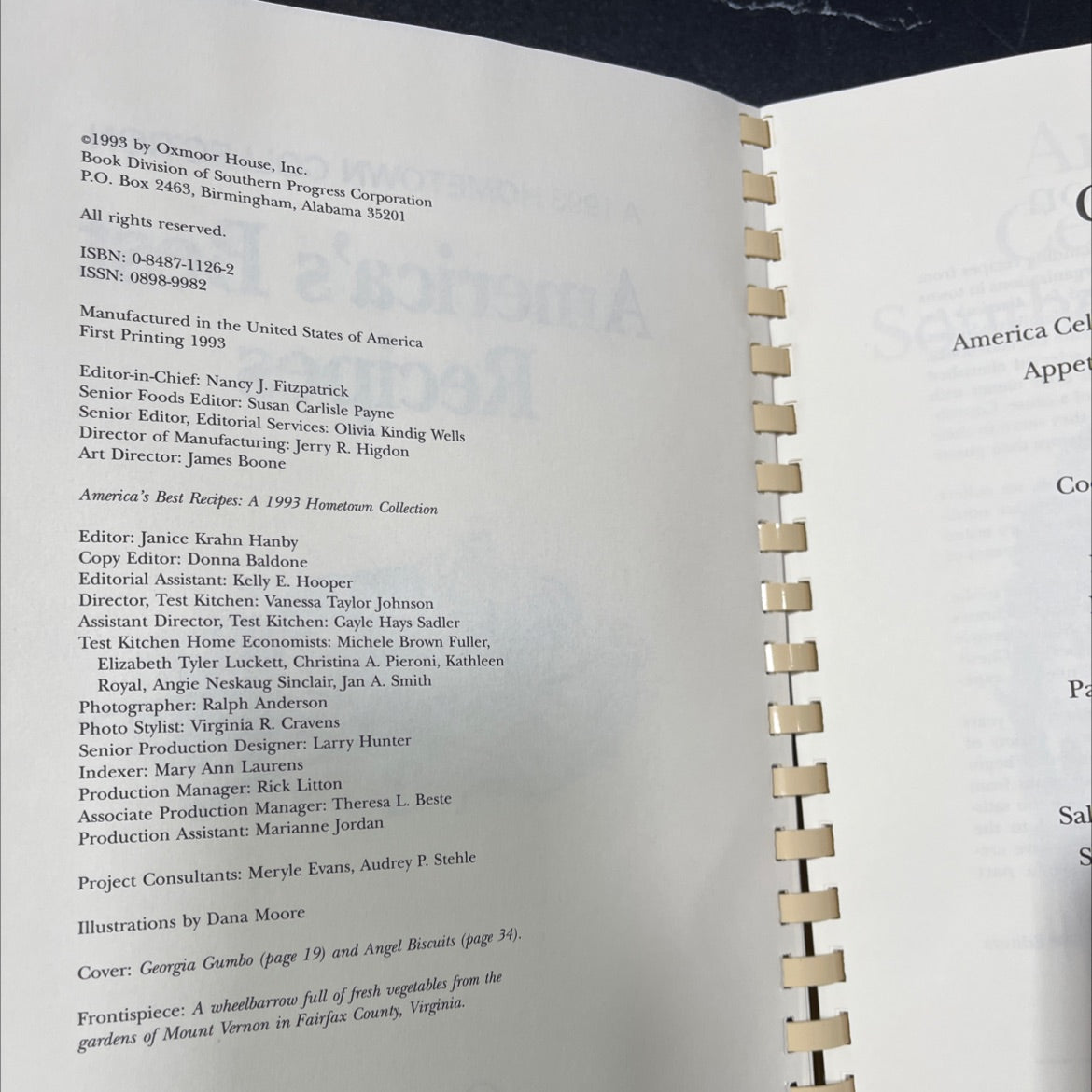 america's best recipes: a 1993 hometown collection book, by unknown, 1993 Paperback image 3