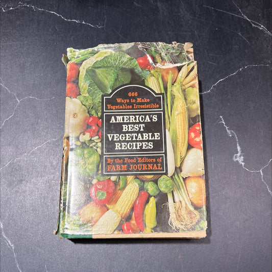 america's best vegetable recipes 666 ways to make vegetables irresistible book, by nell b. nichols, 1970 Hardcover image 1