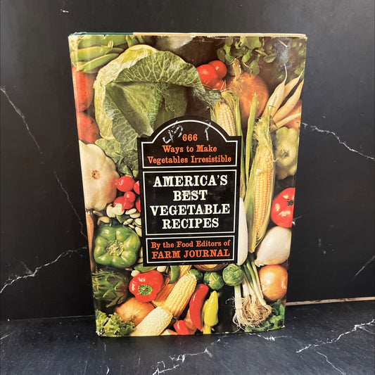 america's best vegetable recipes book, by farm journal, 1970 Hardcover image 1