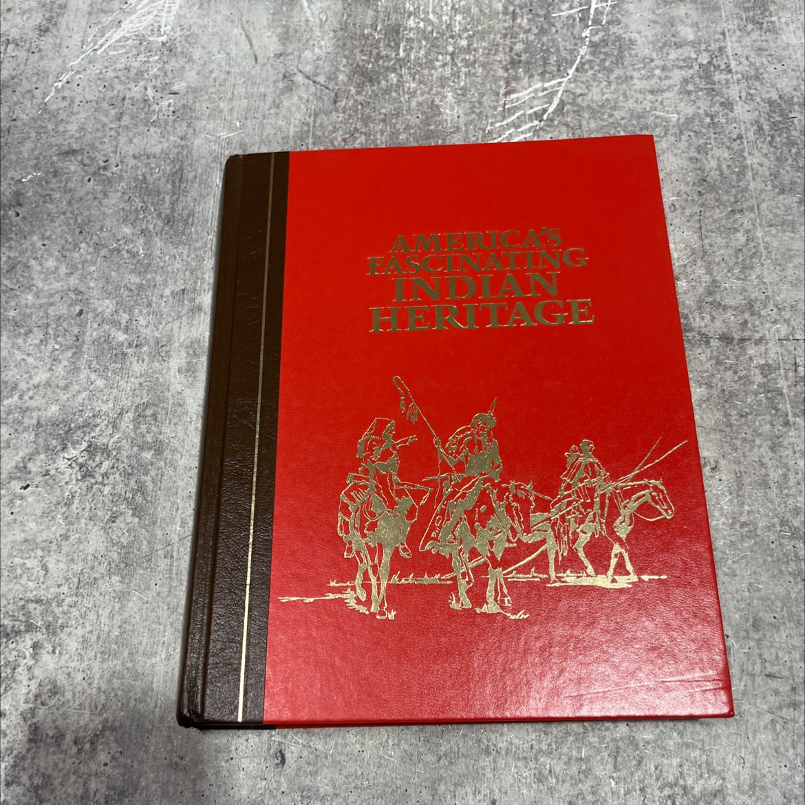 america's fascinating indian heritage book, by james a. maxwell, 1978 Hardcover image 1