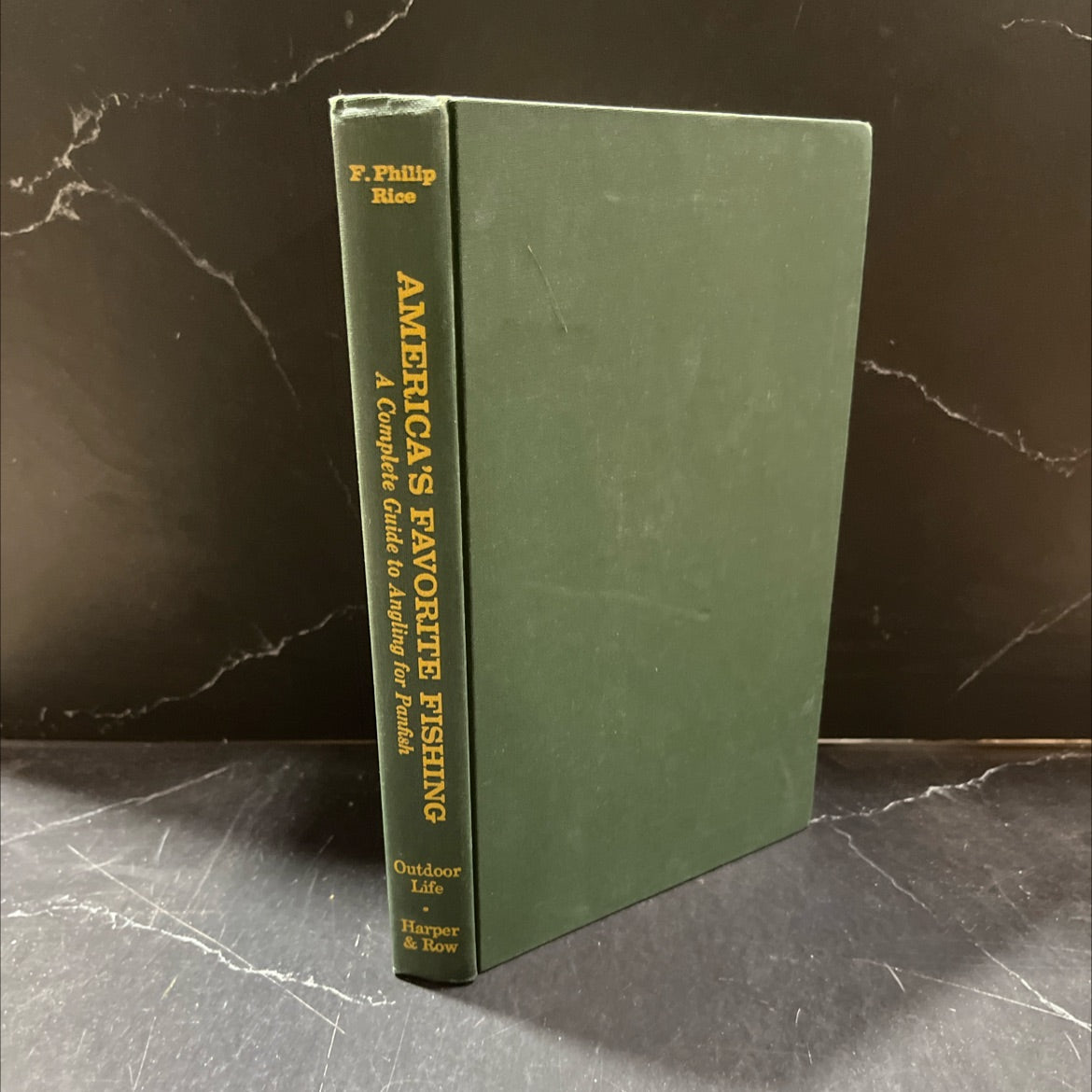 america's favorite fishing a complete guide to angling for panfish book, by f. philip rice, 1969 Hardcover image 1