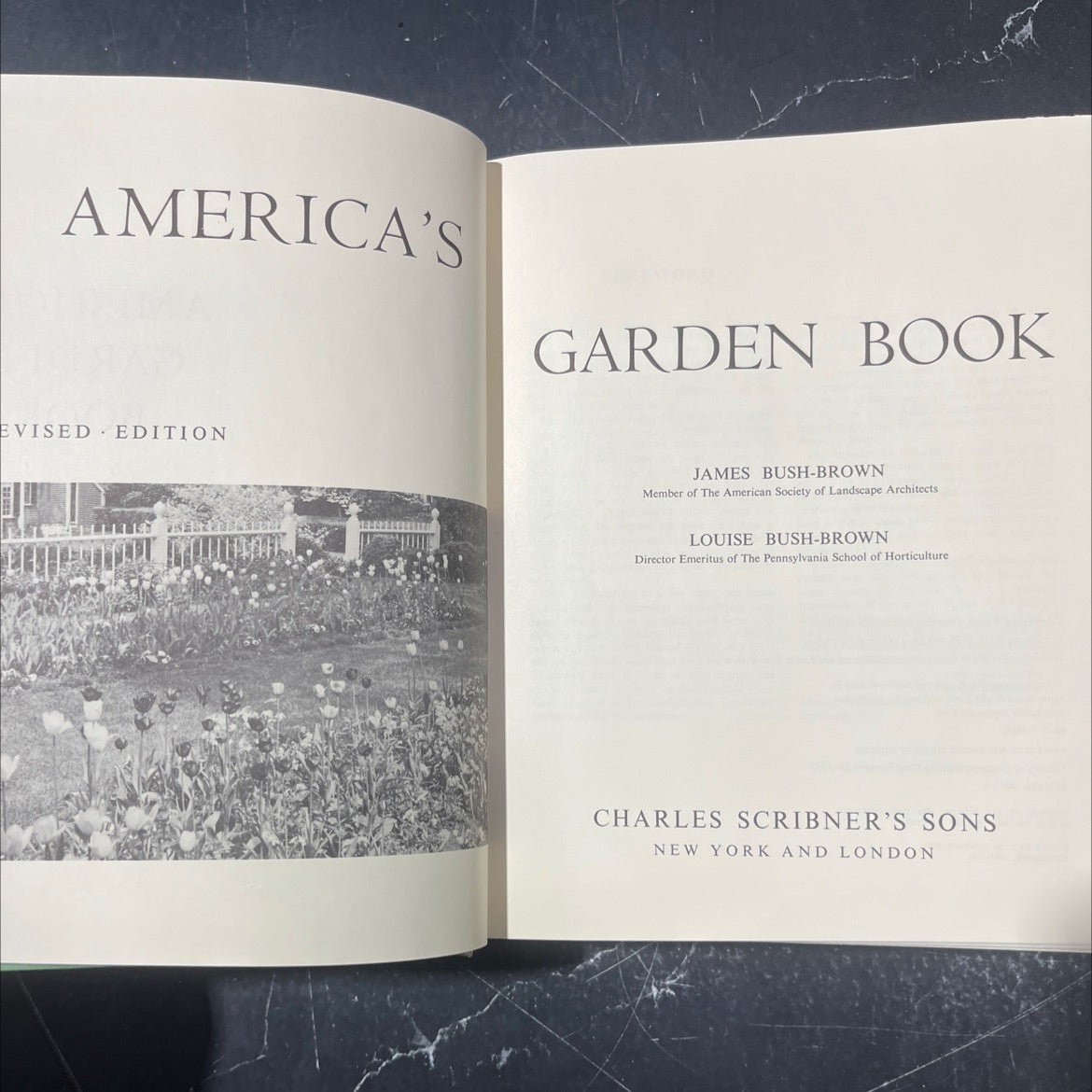 america's garden book revised edition book, by james bush-brown, louise bush-brown, 1967 Hardcover image 2