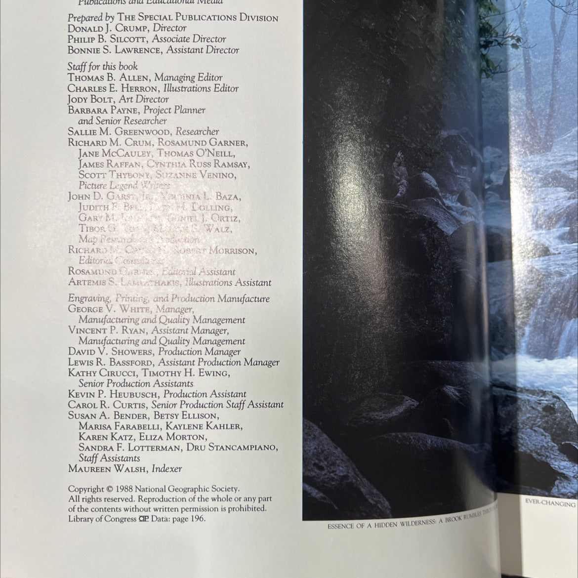 america's hidden wilderness lands of seclusion book, by not stated, 1988 Hardcover image 3