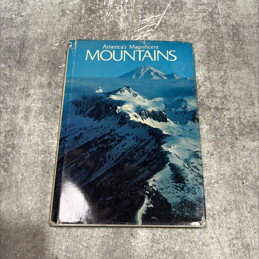 america's magnificent mountains book, by special publications division national geographic society, 1986 Hardcover image 1