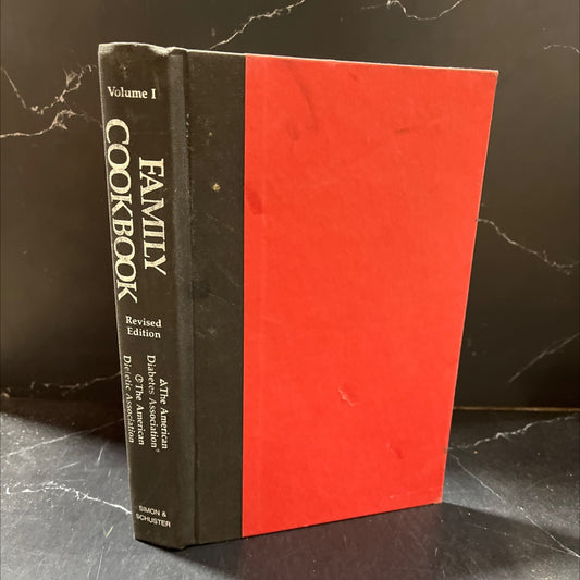 american diabetes association family cookbook revised edition volume i book, by american diabetes association, american image 1