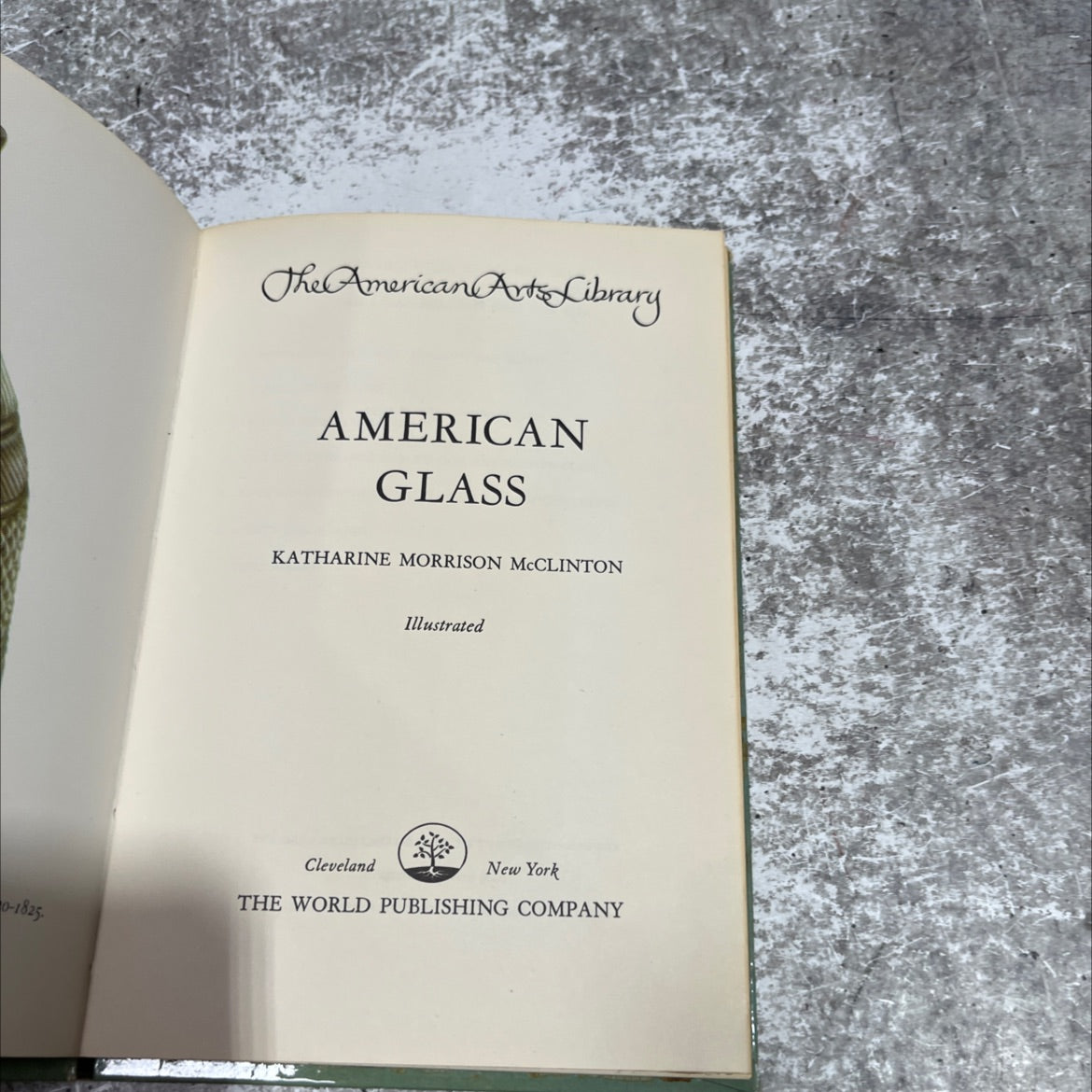american glass book, by katharine morrison mcclinton, 1950 Hardcover image 2