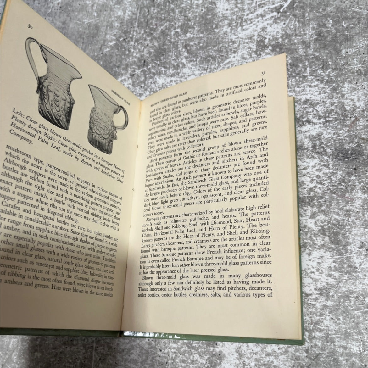 american glass book, by katharine morrison mcclinton, 1950 Hardcover image 4