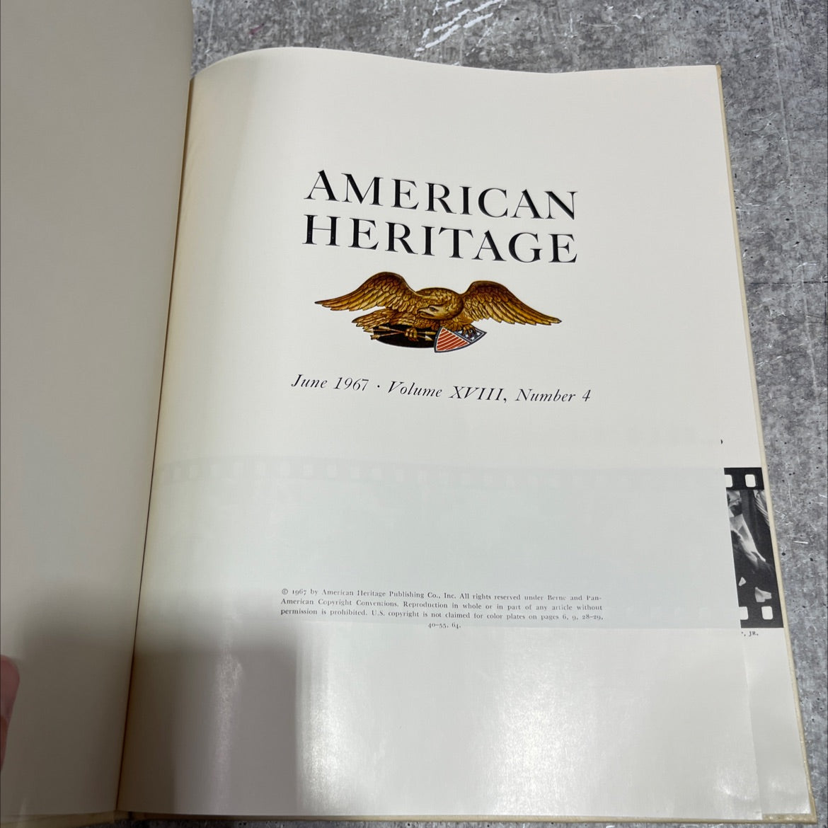 american heritage book, by bruce hutchison, 1967 Hardcover image 2