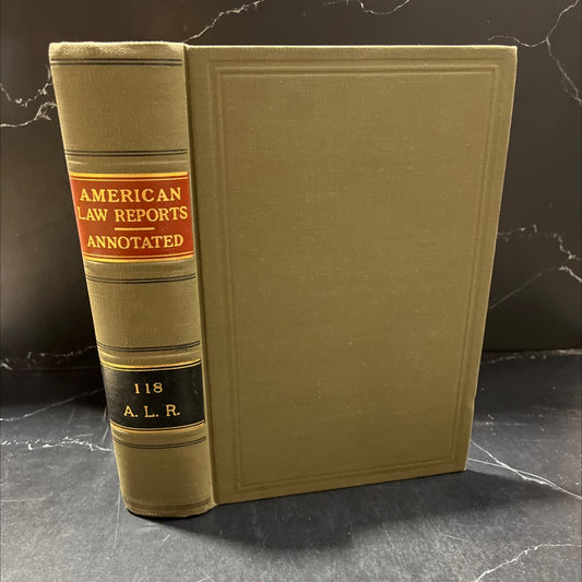 american law reports annotated book, by george h. parmele, 1939 Hardcover image 1