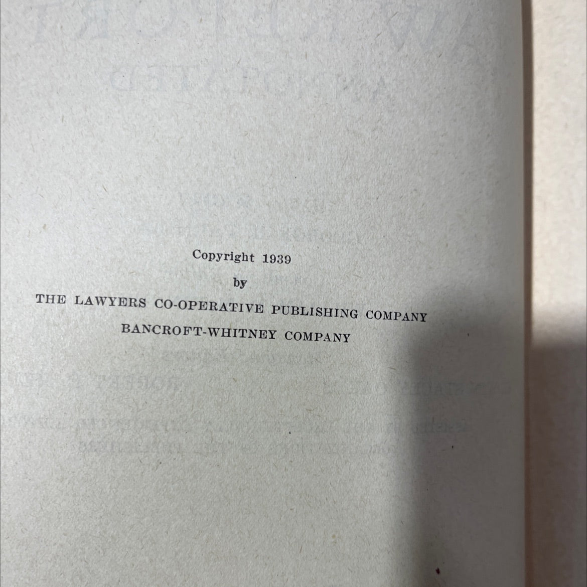 american law reports annotated book, by george h. parmele, 1939 Hardcover image 3