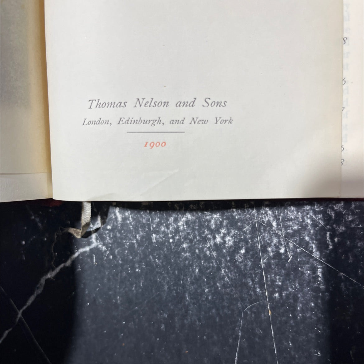 american notes book, by Charles Dickens, 1900 Leather image 3