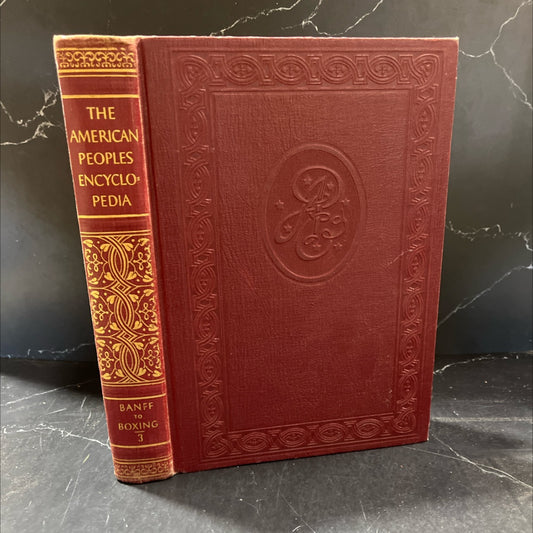 american peoples encyclopedia book, by walter dill scott, franklin j. meine, 1954 Hardcover image 1