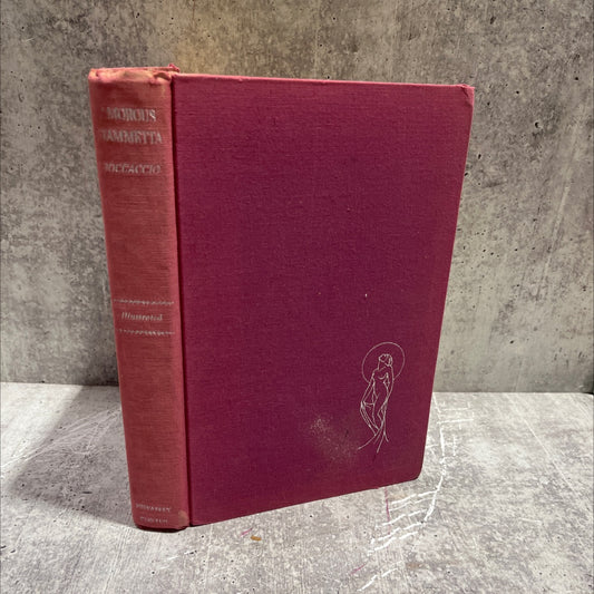 amorous fiammetta book, by giovanni boccaccio, 1931 Hardcover image 1