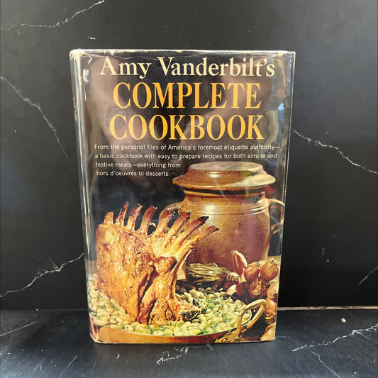 amy vanderbilt's complete cookbook book, by amy vanderbilt, 1961 Hardcover image 1