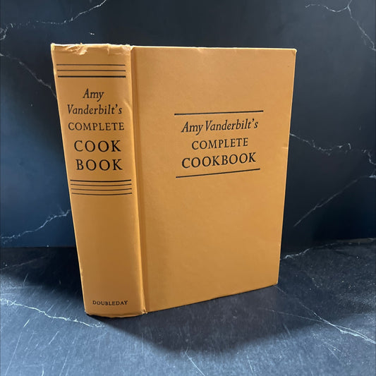 amy vanderbilt's complete cookbook book, by amy vanderbilt, 1961 Hardcover image 1