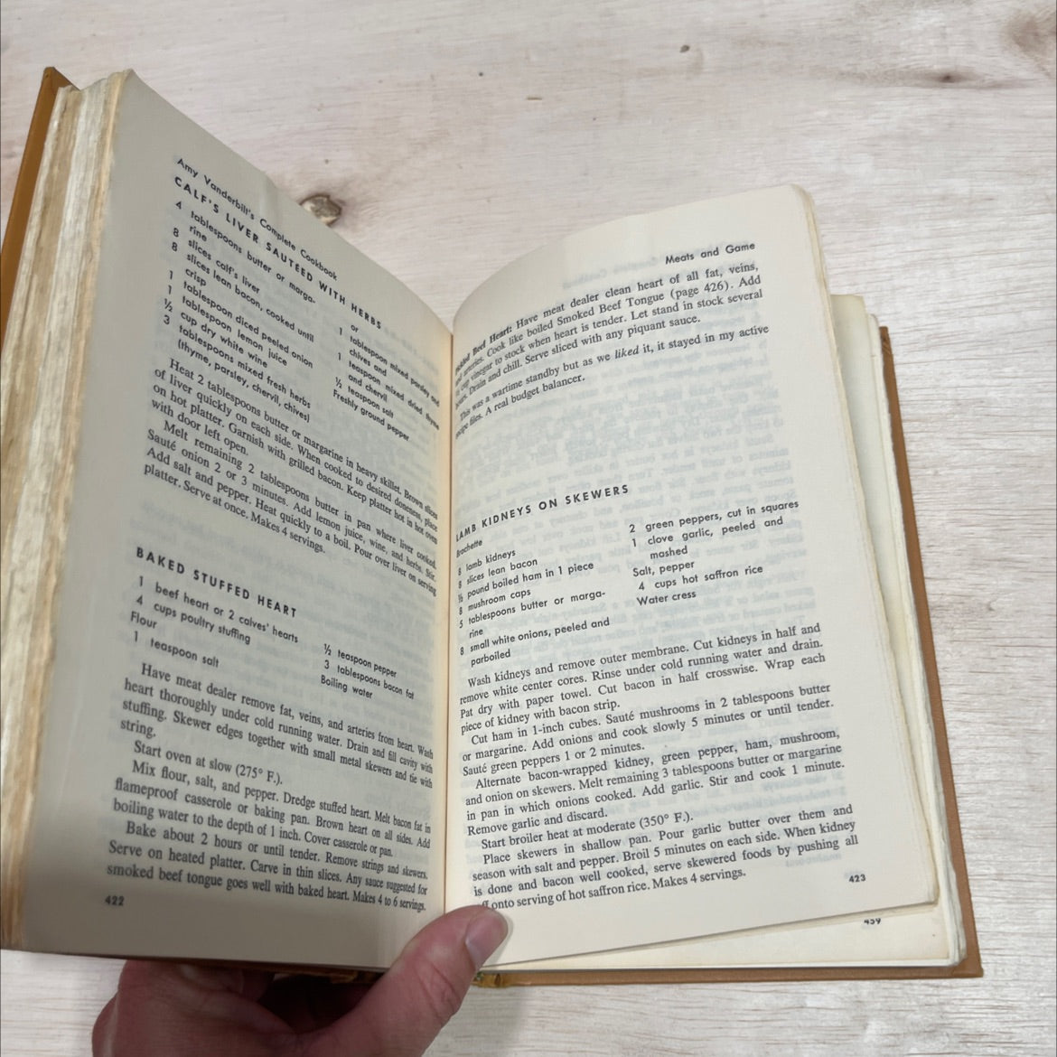 amy vanderbilt's they too dave thode jia complete cookbook book, by amy vanderbilt, 1961 Hardcover image 4