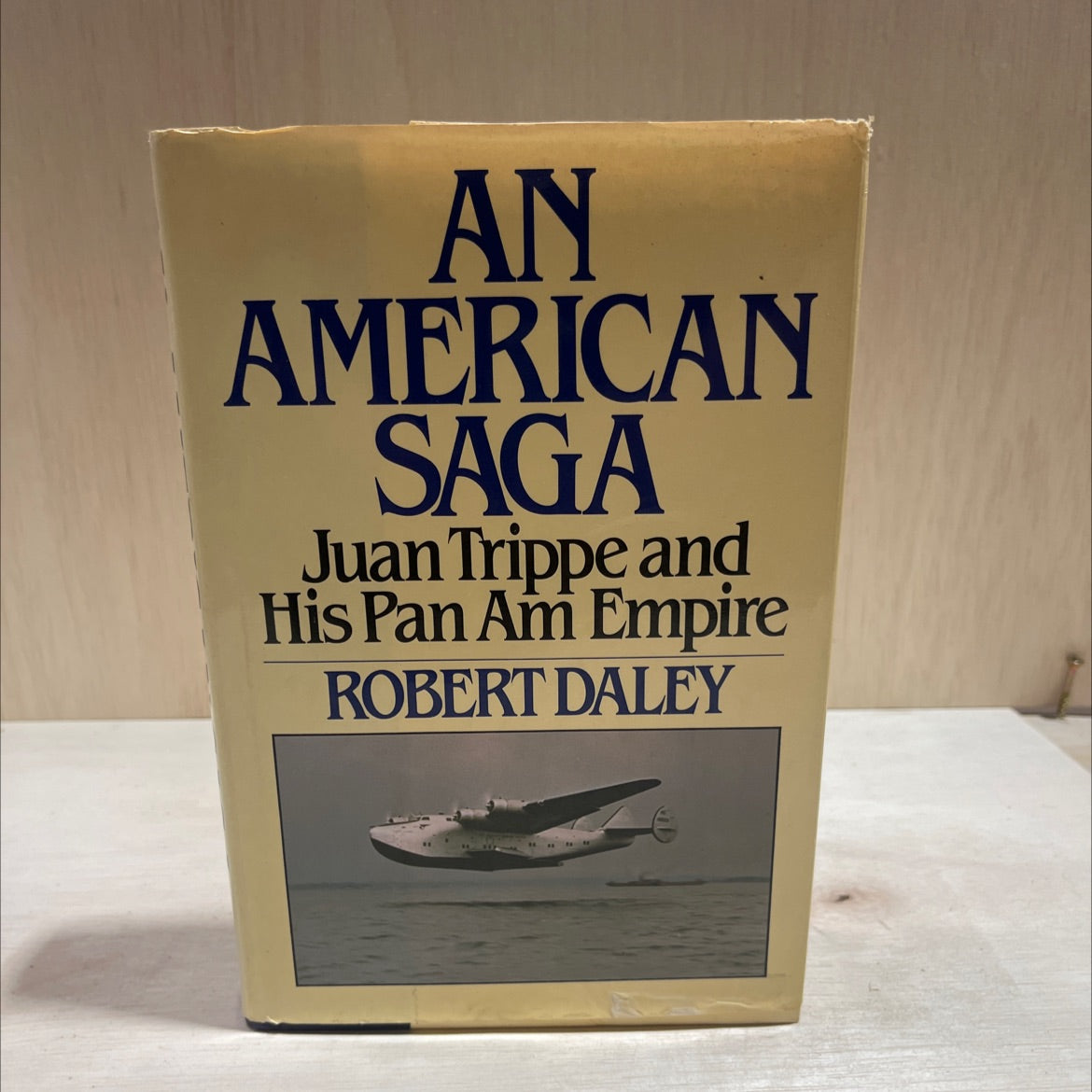 an american saga book, by robert daley, 1980 Hardcover image 1