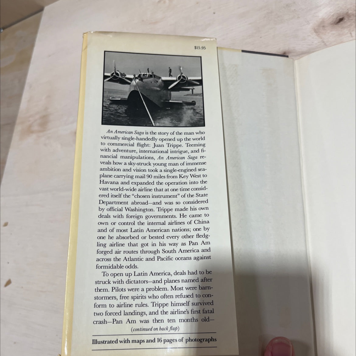 an american saga book, by robert daley, 1980 Hardcover image 4